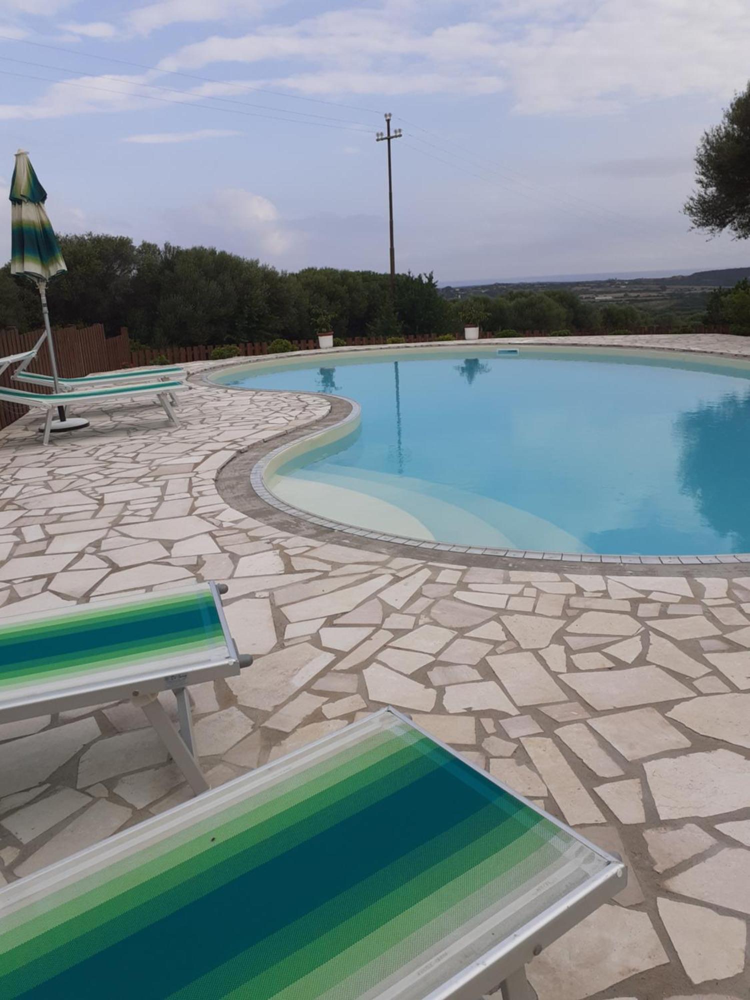 Agriturismo Gli Olivastri, Appartamento La Rosa Dei Venti Con Piscina E Solarium , Vista Mare ,Climatizzatore ,Wifi Aglientu Exterior foto